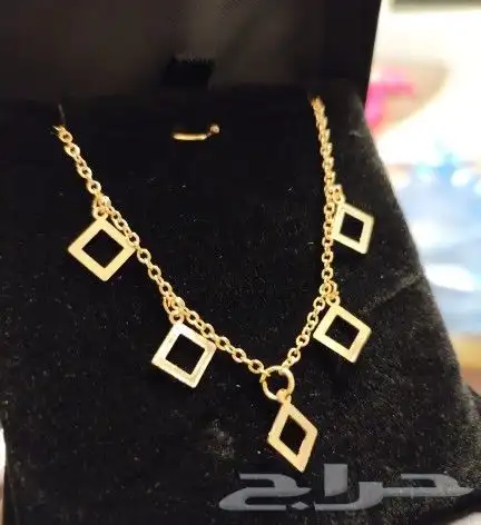 أجمل عيديه عقد مطلي ذهب عيار 21 بسعر 99 ريال 14