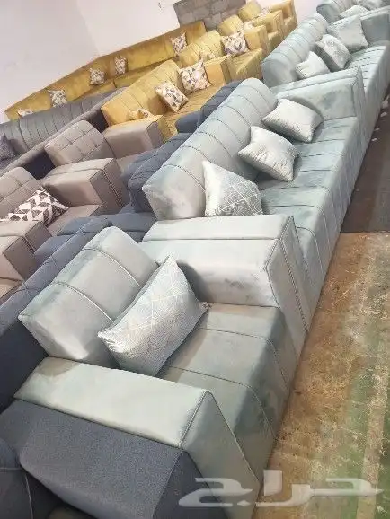 كنب جديد بالرياض جاهز وتفصيل 25