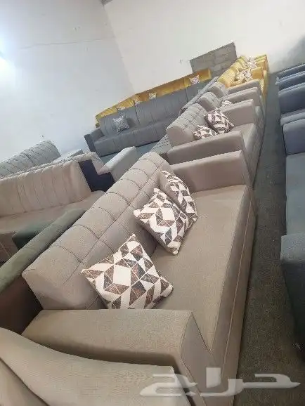 كنب جديد بالرياض جاهز وتفصيل 27
