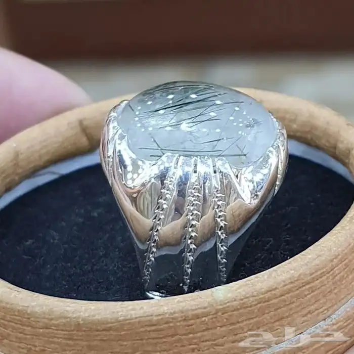 خاتم روتوايل شعيرات فاخره 1