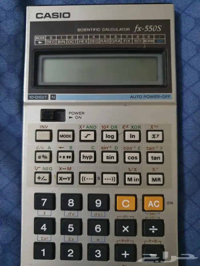 لأهل القديم والتراث والفنتج آله حاسبه كاسيو ياباني 2