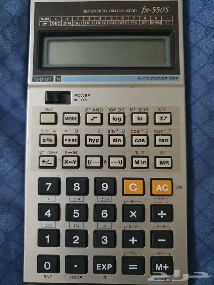 لأهل القديم والتراث والفنتج آله حاسبه كاسيو ياباني 3