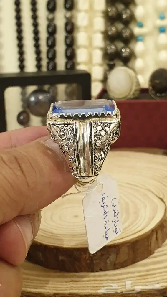 خواتم فضه توباز لندني .. صياغة الشريف 1