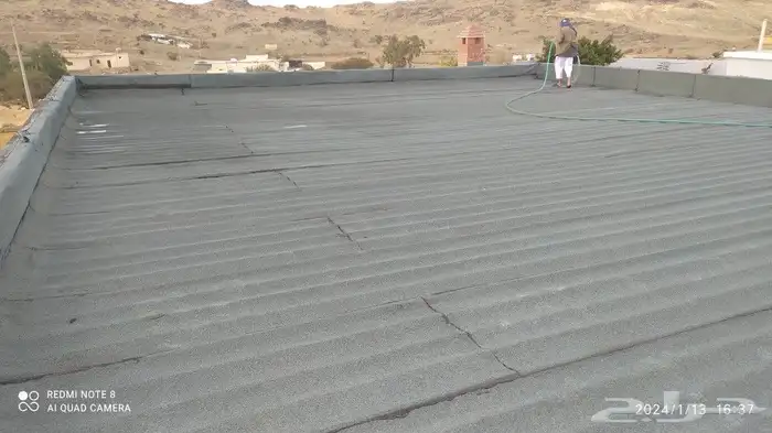 شركة تنفيذ اعمال العوازل الأسطح في الباحه و ضواحيها 1