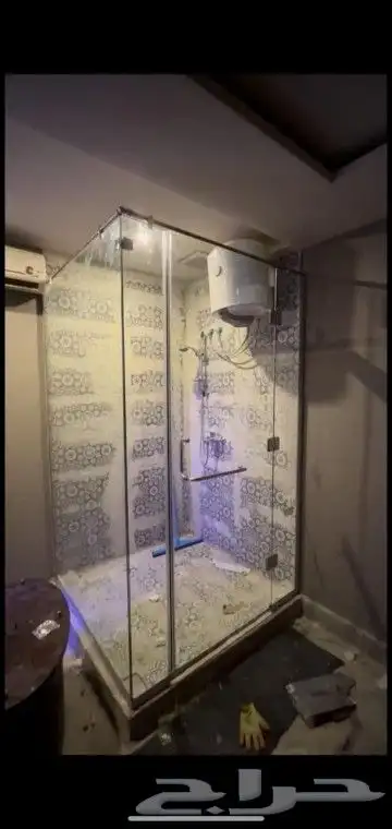 زجاج سكريت وجهات محلات تقسيم مكاتب حمامات شاور 6
