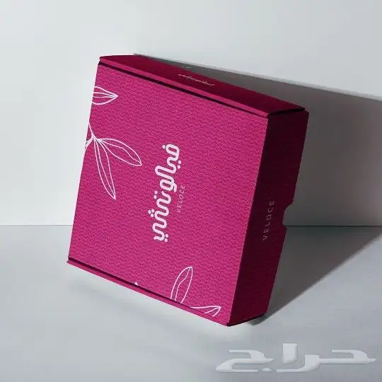 بكج عباية بوكسات أكياس كروت لوقو قماش ورق تغليف ستيكر 12