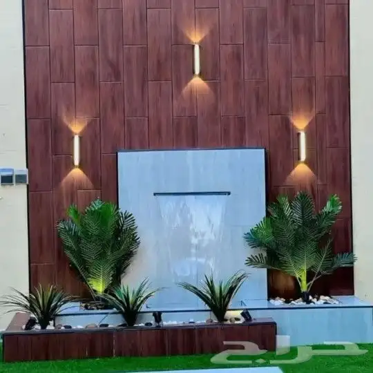 تنسيق الحدائق والشلالات والنوافير والمظلات 1