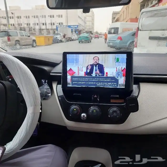 شاشه كورلا. موديل 2020 بنضام الأندرويد وخاصيه الكار بلي 0