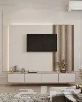 ديكورات شاشات ديكورات جبس بورد صبغ دهانات 8