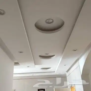 ديكورات شاشات ديكورات جبس بورد صبغ دهانات 5