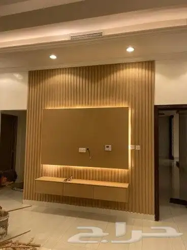 ديكورات شاشات ديكورات جبس بورد صبغ دهانات 7