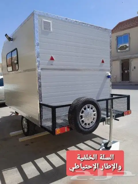 كرفان مقاس 3x2 متر محور واحد داخلي تصنيع سعودي 100 13