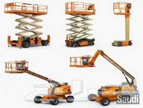 رافعات شوكية وكرينات وسيزر لفت ومانلفت للايجار بالدمام 2