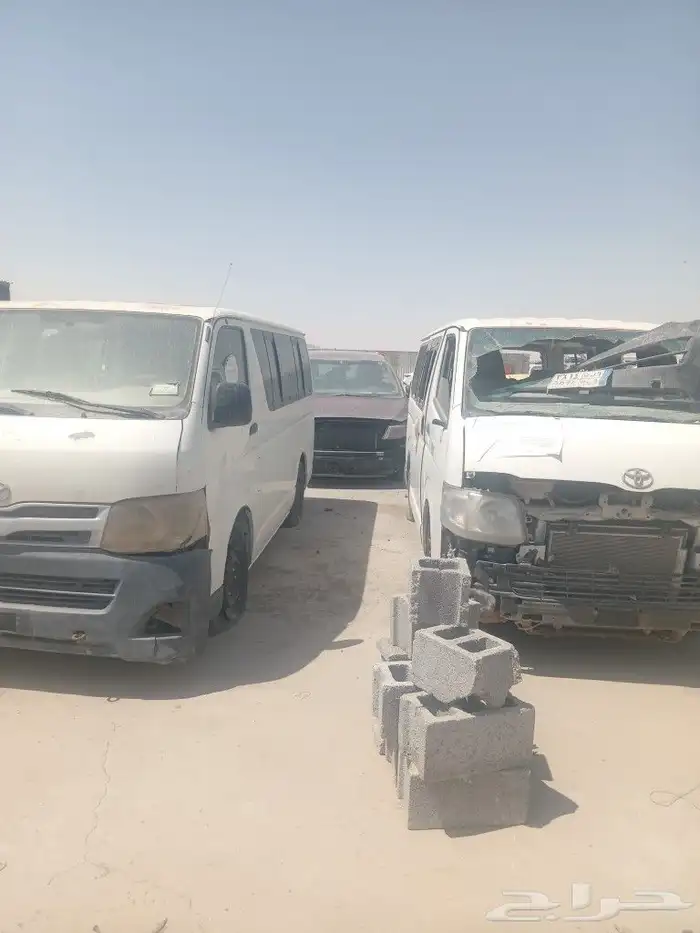 تويوتا هايس تشليح قطع فقط 1