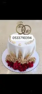 كيك أعراس وأعياد ميلاد وتخرج وجميع المناسبات وشوكلا وتوزيعات 5