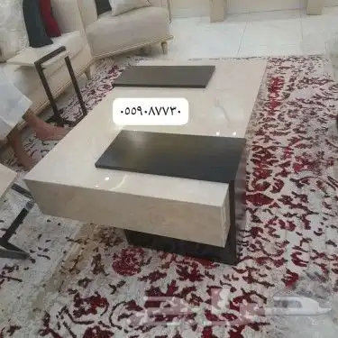 تفصيل طاولات طعام طاولات مجالس ديكورات 5