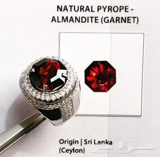 خاتم المانديت طبيعي فاخر 3