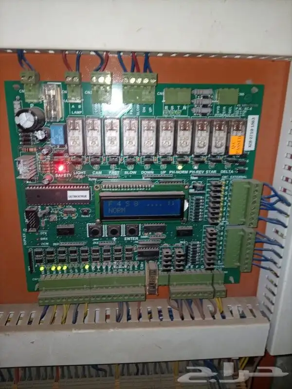 إصلاح كروت المصاعد الكهربية 6