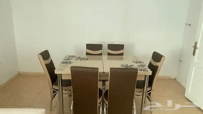 افخم طاولات طعام الخشب والرخام جودة ممتازة جديد بالكرتون 11