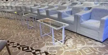 كراسي جلد تنسيق حفلات مؤتمرات صبابين مظلات معارض 2