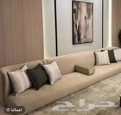 كنب مساند ستاير جلسات مجالس تفصيل جديد على حسب الطلب وتنجيد 0