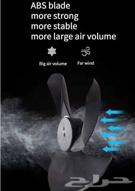 مكيف صحراوي مخرج هواء كبير مع تدفق هواء قوي وبارد . يتميز 7