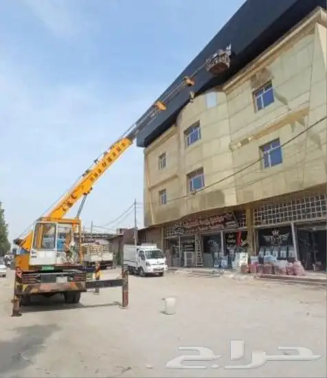 تأجير معدات روافع و كرينات وسطحات يومية او شهرفي الرياض ونقل 10