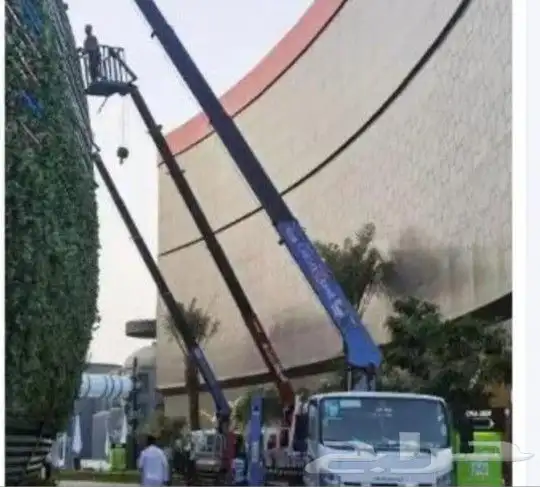 تأجير معدات روافع و كرينات وسطحات يومية او شهرفي الرياض ونقل 8