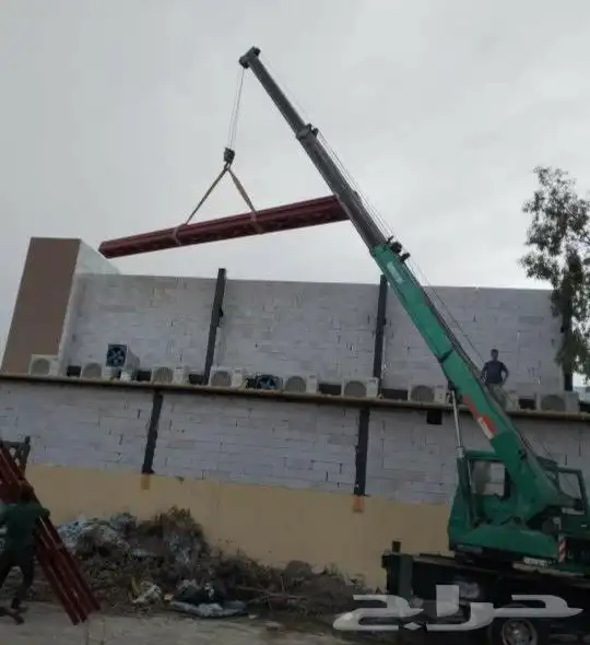 تأجير معدات روافع و كرينات وسطحات يومية او شهرفي الرياض ونقل 5