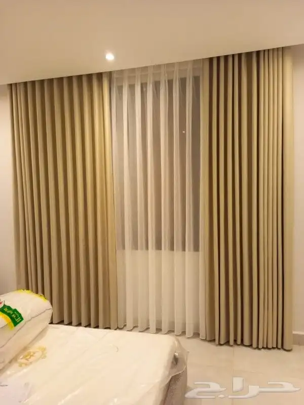 ستائر ويفي جدة ستائر كهربائية بالريموت Curtains Tailoring 6