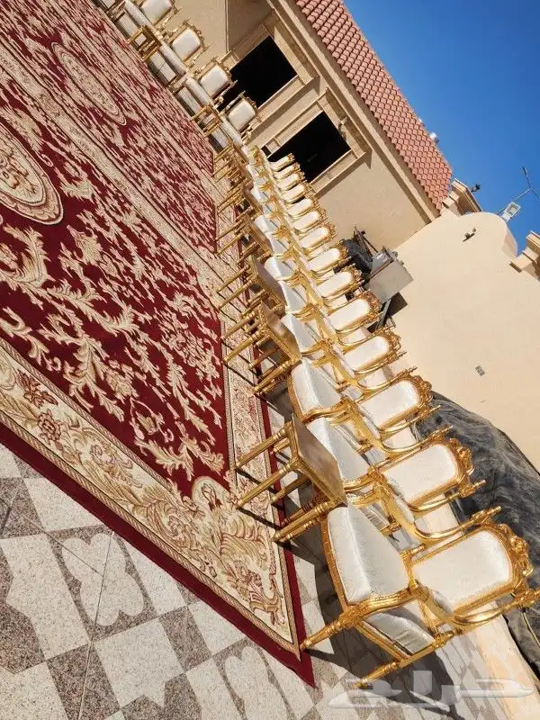 تاجير كراسي ملكي وجلسات خرجي ومكيفات ومظلات 6