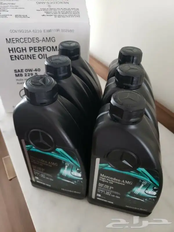 زيت مرسيدس الأصلي AMG 0W40 2020 1