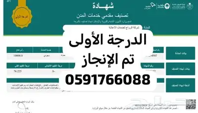 تصنيف قطاع الاعاشة وجميع القطاعات 3