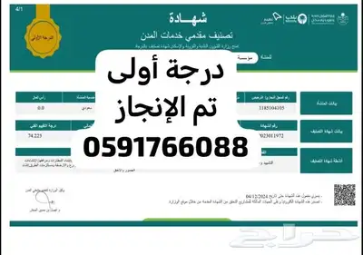 تصنيف قطاع الاعاشة وجميع القطاعات 4