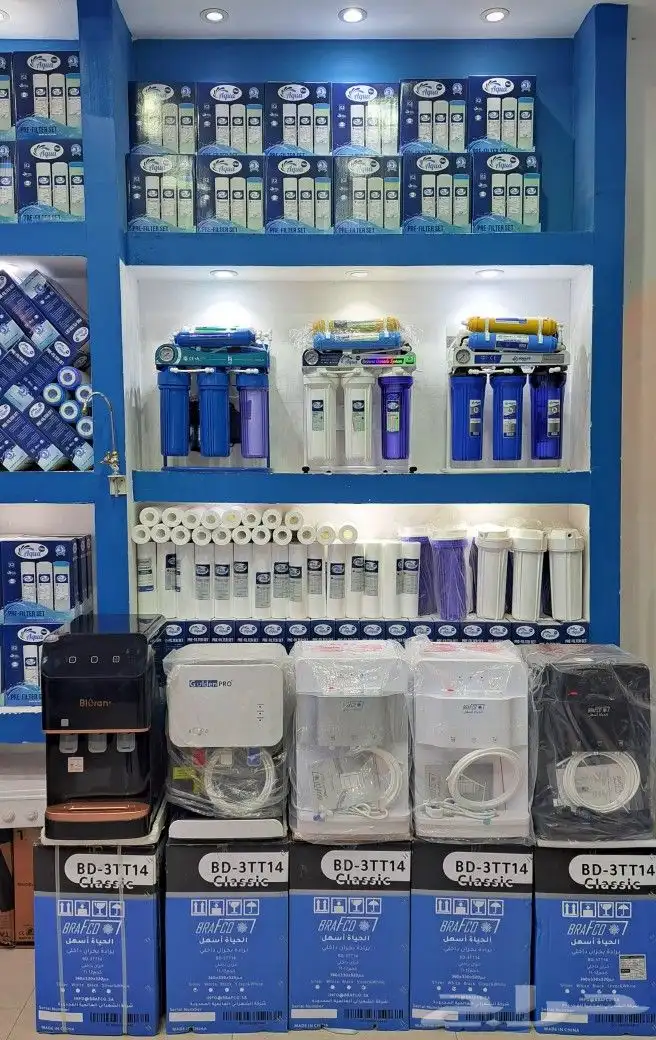 فلاتر تحلية المياه نقي نثال سمنان فلتر جامبو صيانه تغير فلات 3