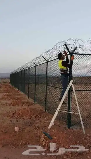 اعمال مضلات وسواتر وشبوك مزارع شبوك طرقات صيانة مضلات جلسات 5