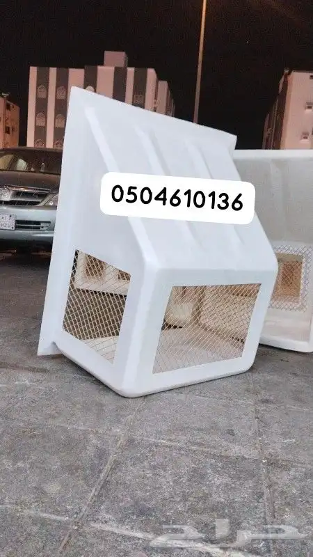 شبك مكيف غطاء شفات طاردطيور فبر جلاص 1