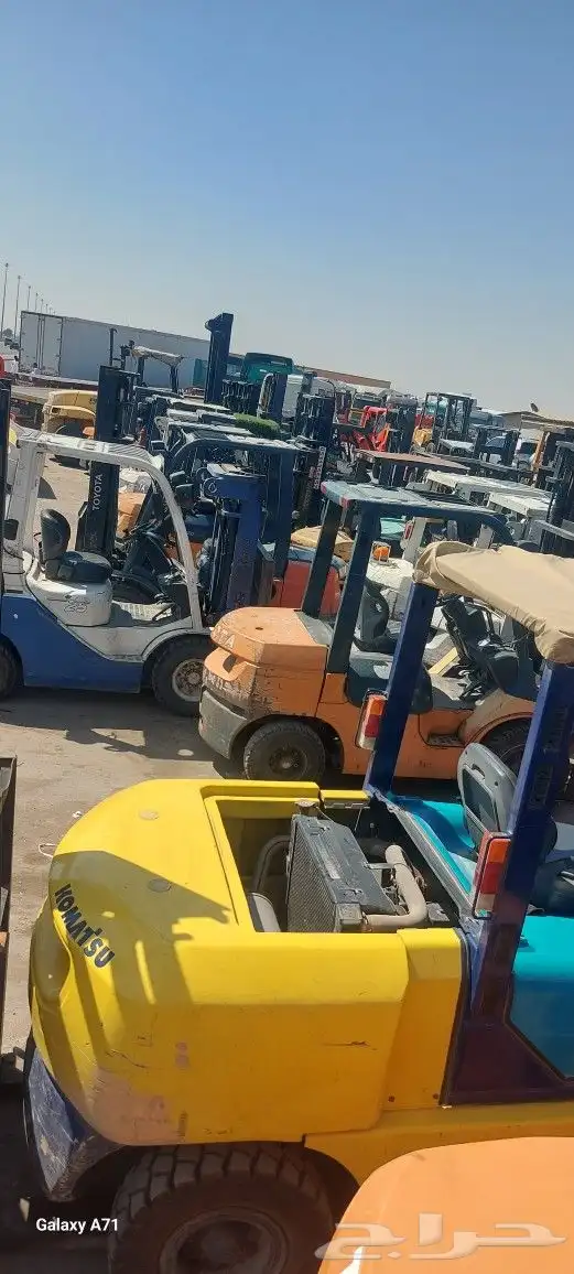 تأجير رافعه شوكيه رافعات فوركلفت 3