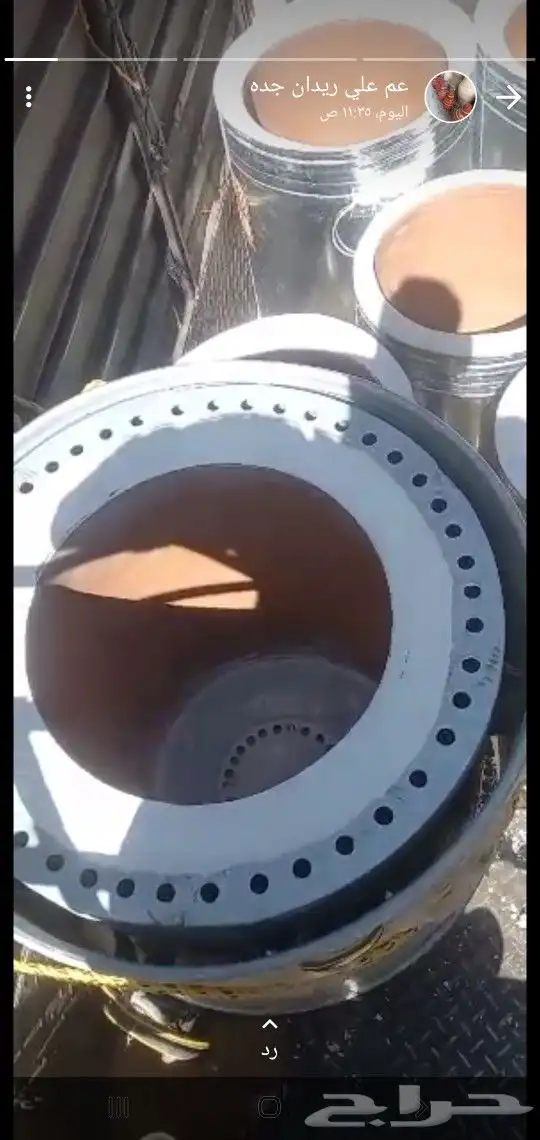 تنور ملوح موفا يمني طاوه معدن حله مركب عيون غاز 9
