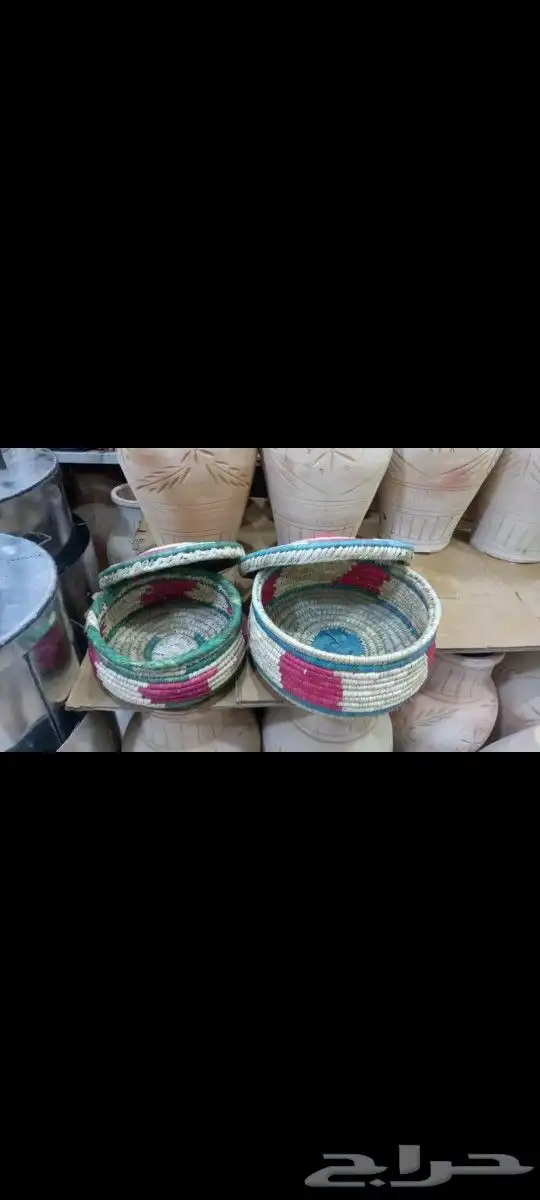 خوصيات سفر وزنابيل حافظة خبز مكانس 18