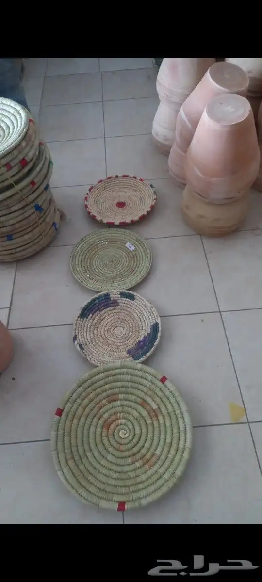 خوصيات سفر وزنابيل حافظة خبز مكانس 19