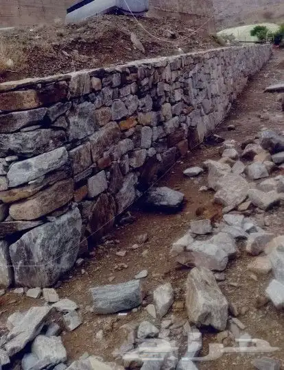 مقاول الحجر كبير وصغير جميع انواع الحجر موجود 7