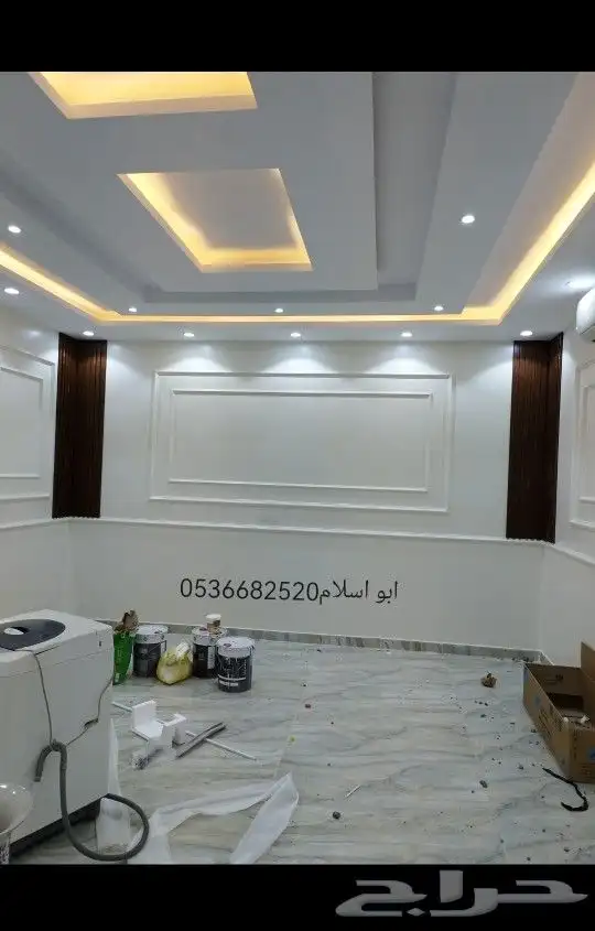 دهان سكاكا الجواف بديل خشب رخام فوام جبس 0