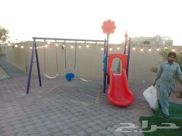 مراجيح حدائق خارجية للأطفال وألعاب اطفال جودة ممتازة جديدة 21