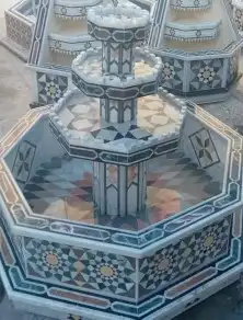 نوافير دمشقية رخام طبيعي 1