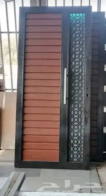 دهان أبواب ميجنو بتبوك ابواب حديد 3
