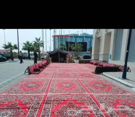 تاجير فرش عقود لمبات وكنب مركاز وخيام 5