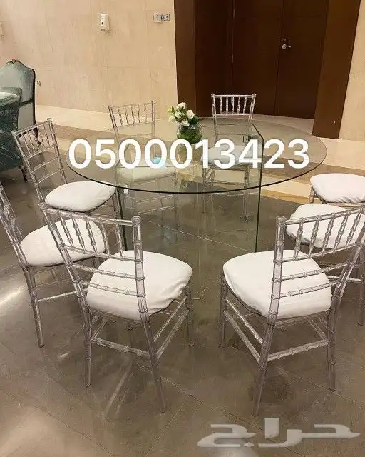 تاجير طاولات طعام وكراسي وكتب 6