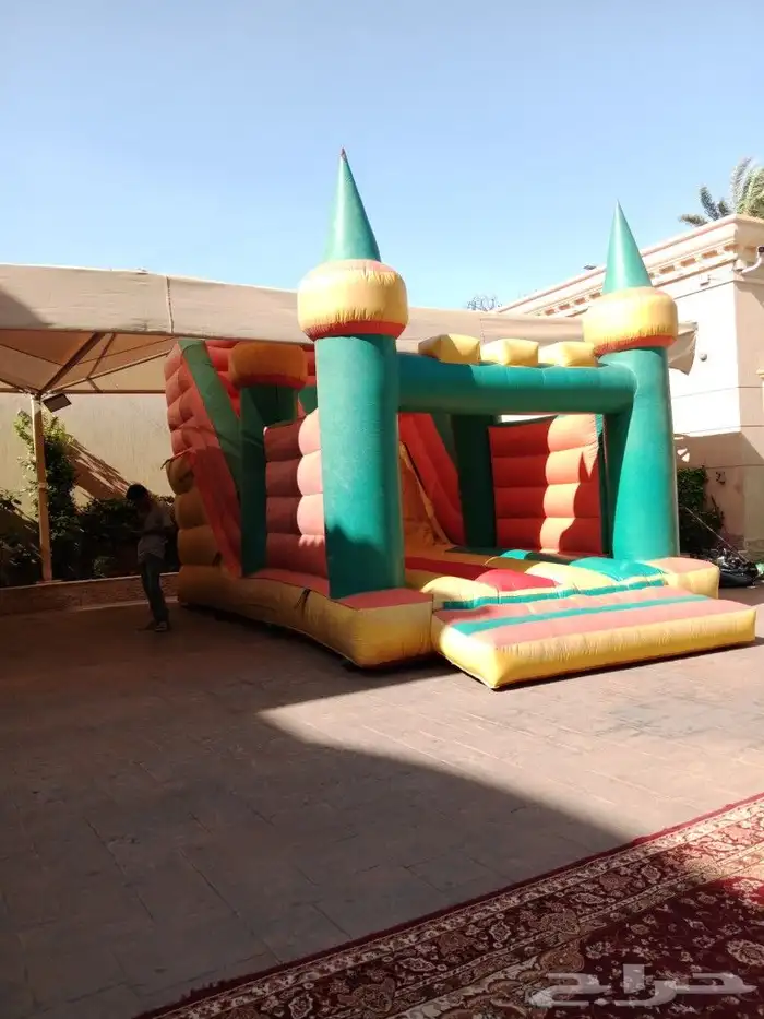ايحار ملعب صابوني زحليق نطيطات هوائي 2