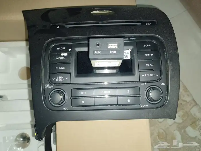 مسجل كيا سيراتو جديد وكاله مع الديكور و USB 7